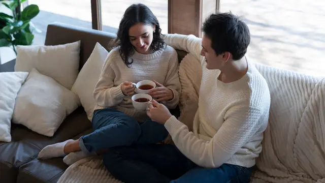 Couple Talking
