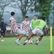 Latihan skuad Persis Solo. (Dokumentasi Persis)