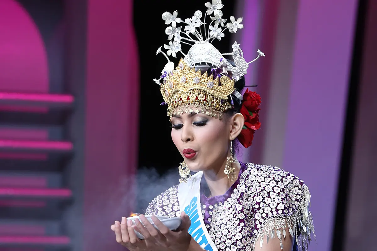 Finalis Puteri Indonesia dari Sumatera Selatan