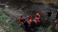 Dua Potongan Tubuh Kembali Ditemukan di Aliran Sungai Jenes Surakarta (Dewi Divianta/Liputan6.com)