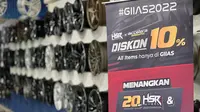HSR menyodorkan diskon 10% untuk pelek mobil di GIIAS 2022, 1/8/2022 (Istimewa)