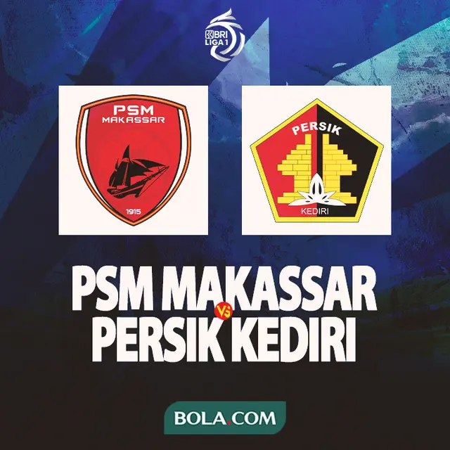 Liga 1 - PSM Makassar vs Persik Kediri