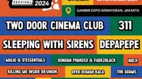 Two Doors Cinema Club, Sleeping With Sirens, 311, JET, 311, Depapepe , Serta Maliq &amp; D’Essentials Hadir di Everblast Festival 2nd Edition
