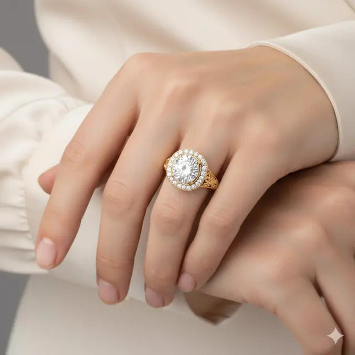 10 Model Cincin Emas 24 Karat 5 Gram Motif Vintage, Cocok untuk Lamaran yang Penuh Makna di 2025