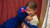Sesame Street akan membantu anak-anak pengungsi Suriah yang trauma. (BBC)