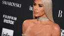 Travis Scott dikabaran tak memberikan dukungan untuk Kylie Jenner di masa-masa kehamilannya. Hal tersebut membuat Kim Kardashian marah. (ANGELA WEISS / AFP)