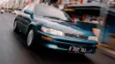 Toyota Corolla generasi ketujuh atau yang akrab disapa sebagai Corolla Great di Indonesia menjadi pilihan menarik. Dimensinya yang kompak, serta kenyamanan dan kelegaan kabin khas Toyota Corolla serta hadirnya transmisi otomatis menjadikan mobil ini cukup ideal untuk dipakai sehari-hari. Mesinnya yang diusungnya juga masih terbilang irit dalam meminum BBM. (Source: Instagram/@driveposure)