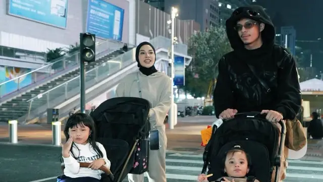 Aurel Hermansyah saat Liburan Akhir Tahun di China bersama keluarga. [@aurelie.hermansyah]