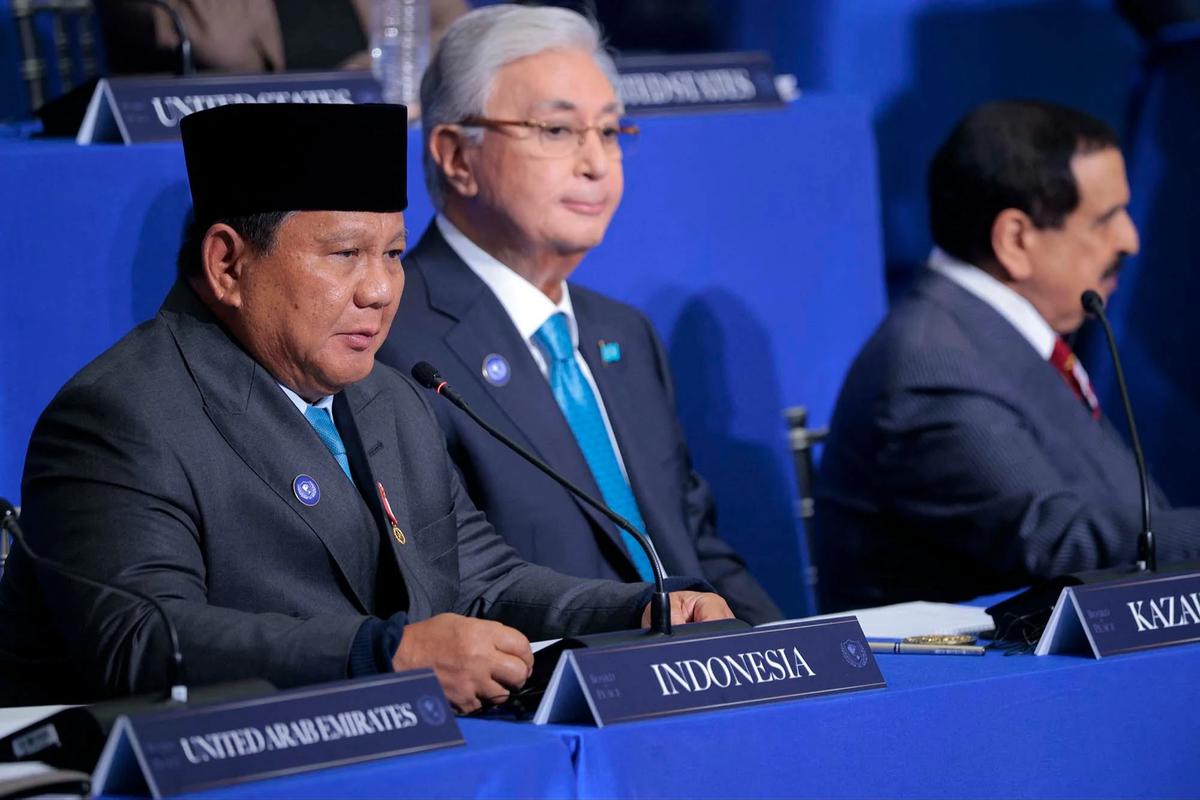 FOTO: Presiden Prabowo Hadiri Pertemuan Perdana Dewan Perdamaian di Washington