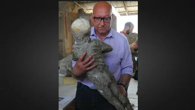 Restorasi jasad korban Pompeii yang menjadi mumi