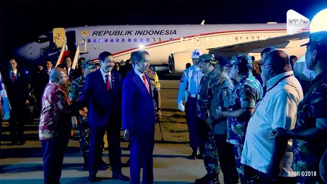 Usai menghadiri KTT ASEAN di Singapura, Presiden Jokowi terbang ke Papua untuk meresmukan monumen kapsul waktu.