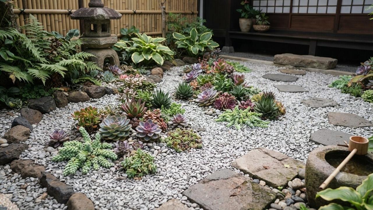 Gravel Garden Ala Jepang yang Mudah Ditiru di Rumah
