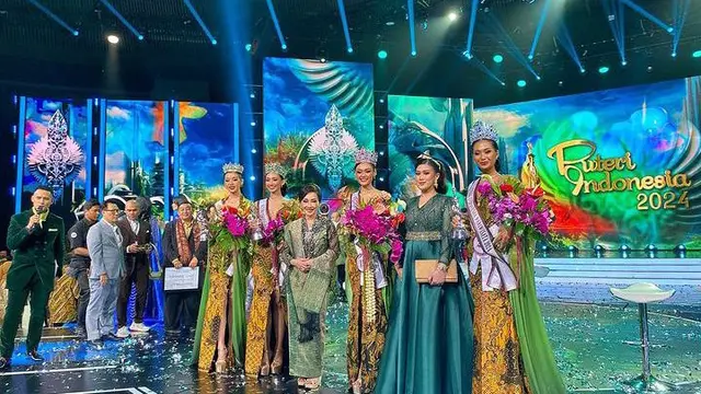 Para juara Puteri Indonesia 2024