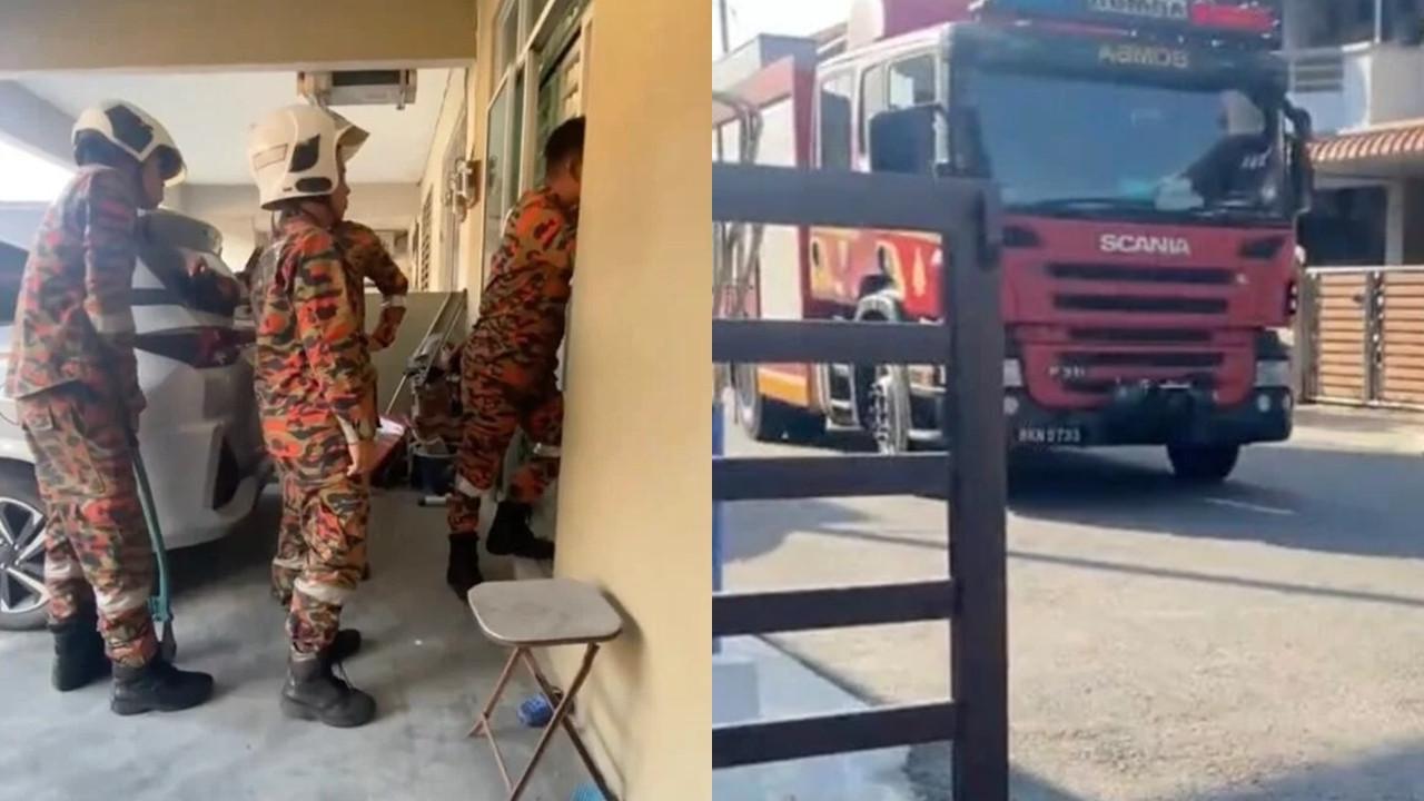 Wanita Panggil Damkar Saat Tak Bisa Masuk Rumah
