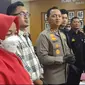 Kapolres Sukoharjo, AKBP Wahyu Nugroho Setyawan saat Pimpin Rilis Pembunuhan Siswi SMP (Dewi Divianta/Liputan6.com)