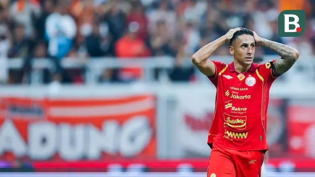 Foto: Wajah Kecewa Pemain Persija Setelah Gagal Taklukkan Bali United di BRI Super League
