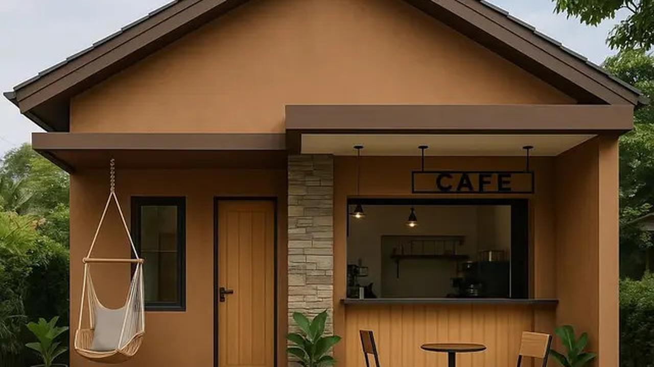 5 Model Rumah Minimalis di Kampung dengan Kafe Mini untuk Nongkrong, Cozy dan Homey