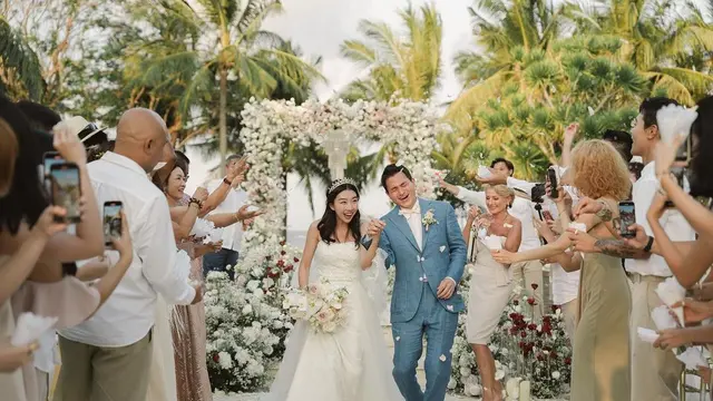 Resepsi Pernikahan Sunny Dahye (Instagram @sunnydahye)