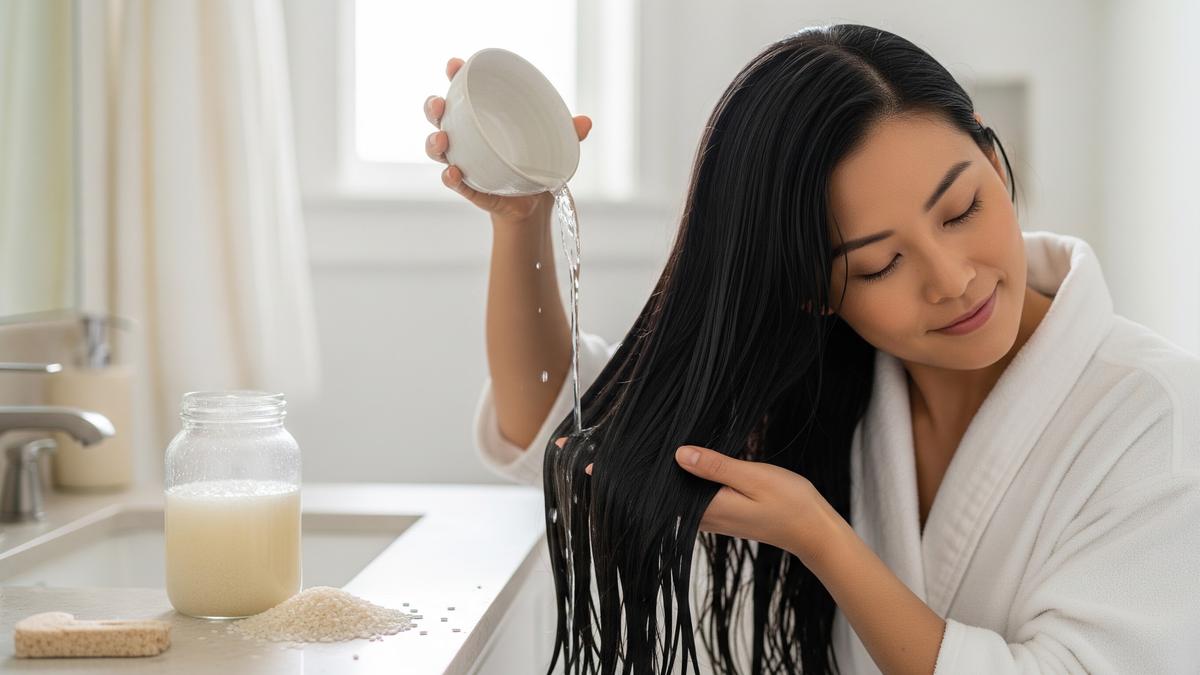 Tips Merawat Rambut dengan Air Beras, Ini Cara Pakai yang Tepat