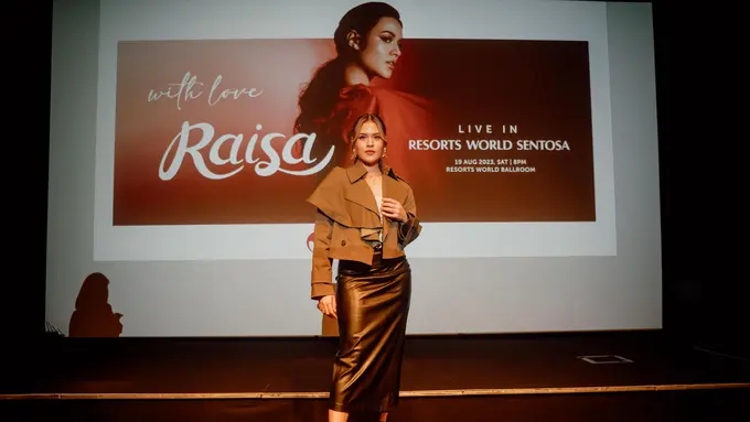 Raisa Siapkan Konser Tunggal di Singapura