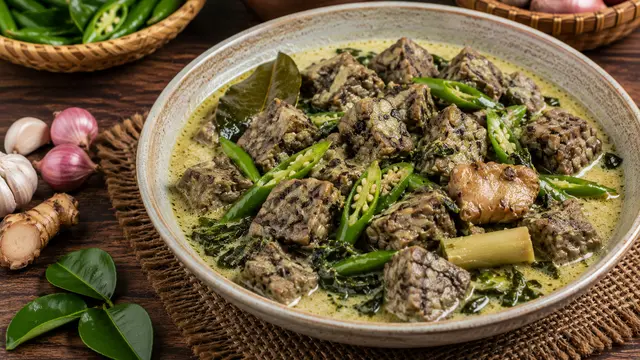 Resep Tempe Benguk Santan