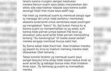 Ini secuil kata yang membuat Raul Lemos emosi ke Aurel dan Azriel