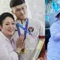 Potret Titiek Soeharto bareng para atlet peraih medali Olimpiade Paris 2024 (Sumber: Instagram/titieksoeharto)