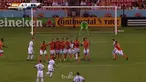 Berita video sebuah tendangan bebas fantastis dilakukan Joao Plata dari jarak 30 meter di MLS. This video presented by Ballball.