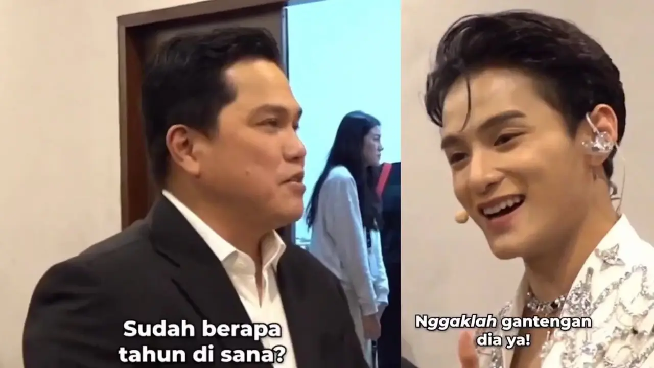 Zayyan XODIAC bertemu Menteri BUMN Eric Tohir sebelum tampil