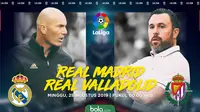 La Liga - Real Madrid Vs Real Valladolid (Bola.com/Adreanus Titus)