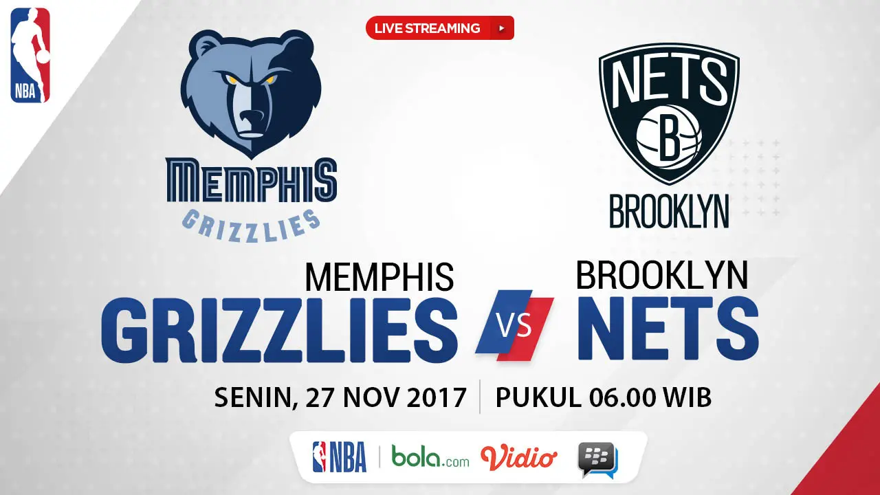 Memphis Grizzlies Vs Brooklyn Nets