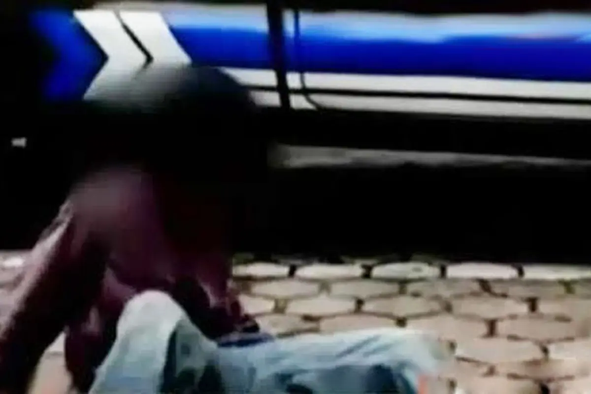 Satpol PP Tangkap Pengemis Pura-Pura Buntung