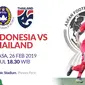 Final Piala AFF U-22 2019, Indonesia vs Thailand. (Bola.com/Dody Iryawan)