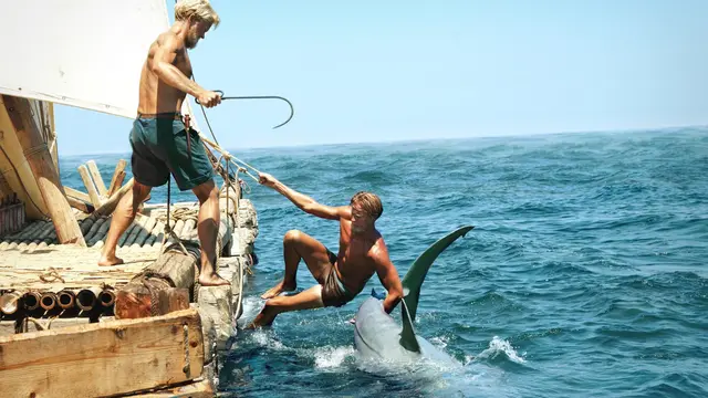 Salah satu adegan film Kon Tiki. (Foto: Dok. Recorded Picture Company/ Roenbergfilm/ Nordisk Film Production/ IMDb)