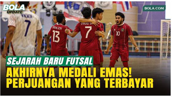 Curhat Kapten Timnas Futsal Indonesia Usai Raih Emas Bersejarah SEA Games 2025