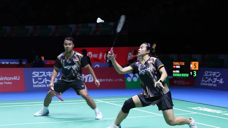 Rehan Naufal Kusharjanto/Lisa Ayu Kusumawati - Korea Open 2024 - Bulu Tangkis