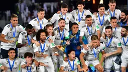 1. Real Madrid – Real Madrid dikenal memiliki lini tengah yang berkualitas. Trio Casemiro, Luka Modric dan Toni Kroos membuat kualitas lini tengah Real Madrid terjaga. (AFP/Giuseppe Cacace)