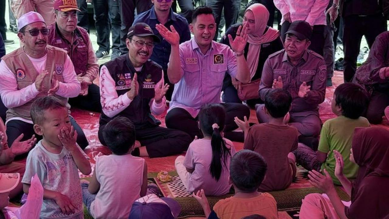 Mensos Saifullah Yusuf Beri Dukungan Psikososial Korban Banjir di Banjar Kalsel, Pastikan Perbaikan Rumah Rusak
