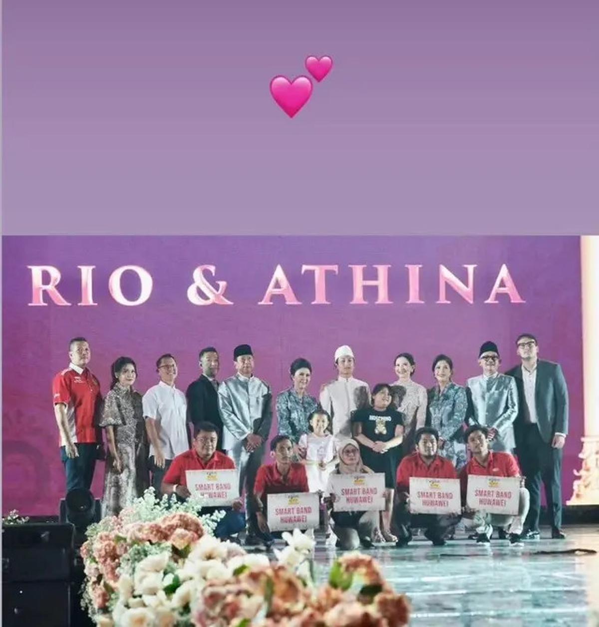 8 Potret Pesta Ketiga Pernikahan Rio Haryanto dan Athina, Megah Bak Konser