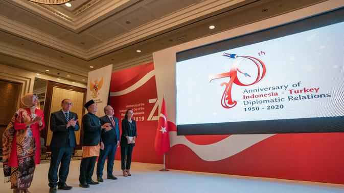 Pembukaan Acara Peringati 70 Tahun Hubungan Diplomatik Indonesia-Turki di Ankara, Sabtu (21/9/2019) (Liputan6.com/KBRI Ankara)