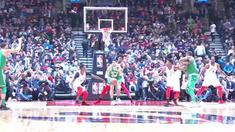 Berita video game recap NBA 2017-2018 antara Toronto Raptors melawan Boston Celtics dengan skor 96-78.