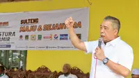 Wakil Ketua Umum Dewan Pimpinan Pusat (DPP) Partai NasDem, Ahmad M. Ali ikut berkampanye pasangan Calon Gubernur dan Calon Wakil Gubernur Sulawesi Tengah (Sulteng) Rusdy Mastura dan Ma'mun Amir.