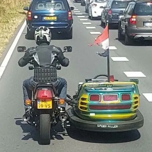 7 Potret Modifikasi Sepeda Motor Pakai Sespan Ini Geleng Kepala