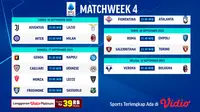 Jadwal Live Streaming Liga Italia 2023/2024 Matchday 4 di Vidio, 16-19 September 2023