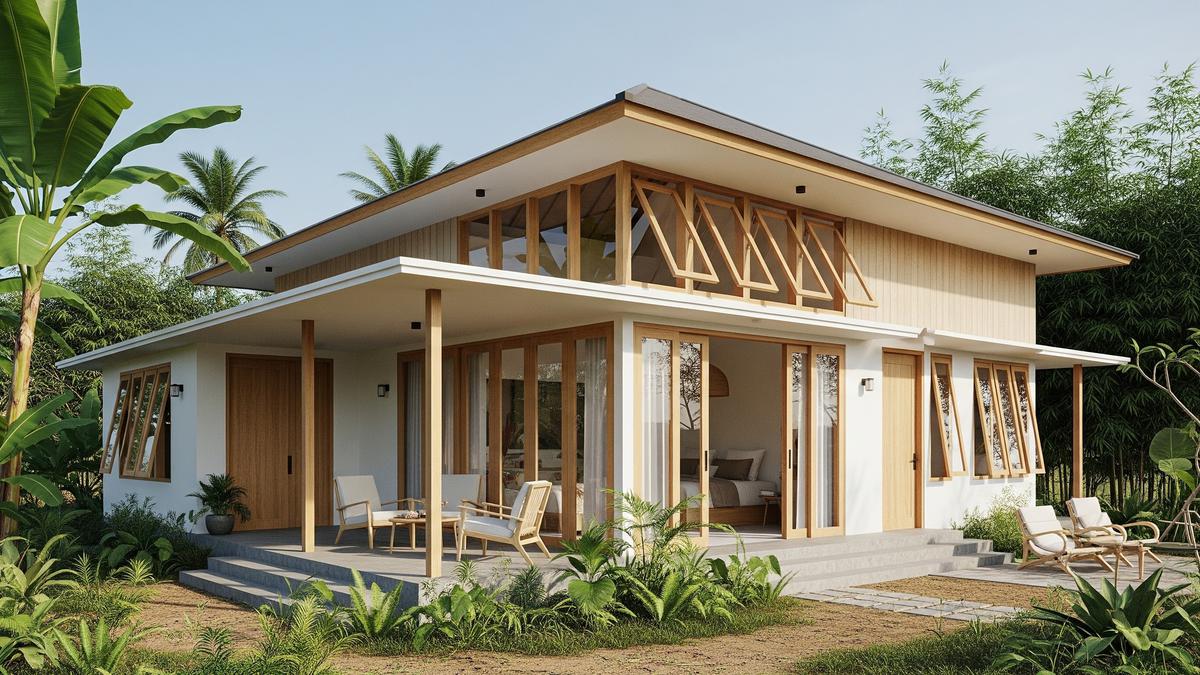 8 Model Rumah Sederhana Nuansa Japandi Cocok untuk Udara Panas, Bikin Lebih Asri