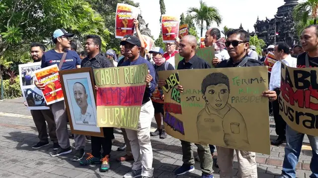 Demo Jurnalis Bali