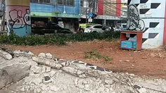 Pagar Taman Flyover Kampung Melayu Raib Digondol 'Rayap Besi'
