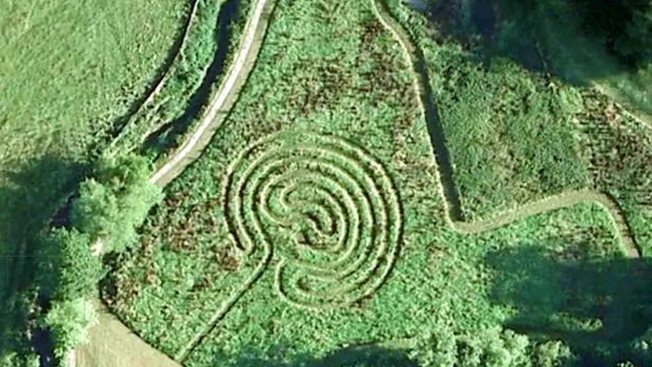 Crop Circle di Dusun Ksatria Templar 