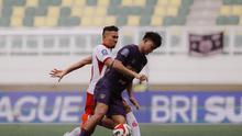 Duel Persita Tangerang kontra Bali United pada pekan 29 BRI Super League 2025/2026 di Banten International Stadium, Kamis (23/4/2026). (Bola.com/Alit Binawan)
