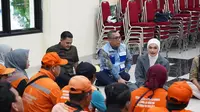 PAN Salurkan Bantuan 1.000 Paket Sembako kepada Pasukan Oranye, Bentuk Ucapan Terima Kasih